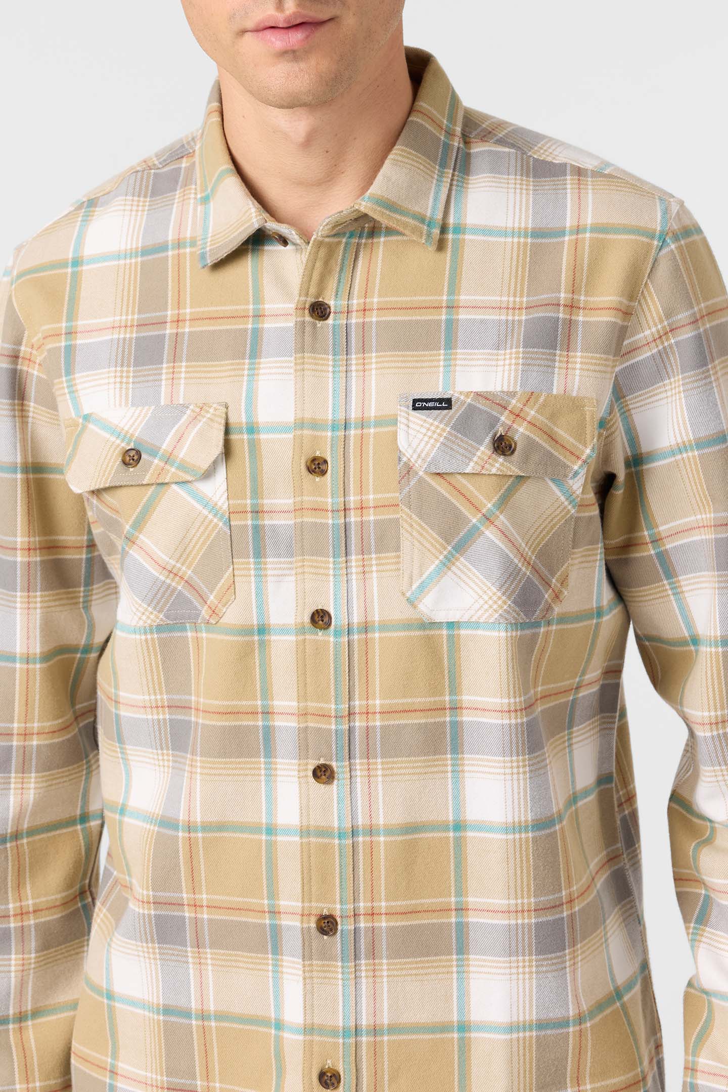 Winslow Plaid Flannel Standard Fit Long Sleeve Shirt - Image 4