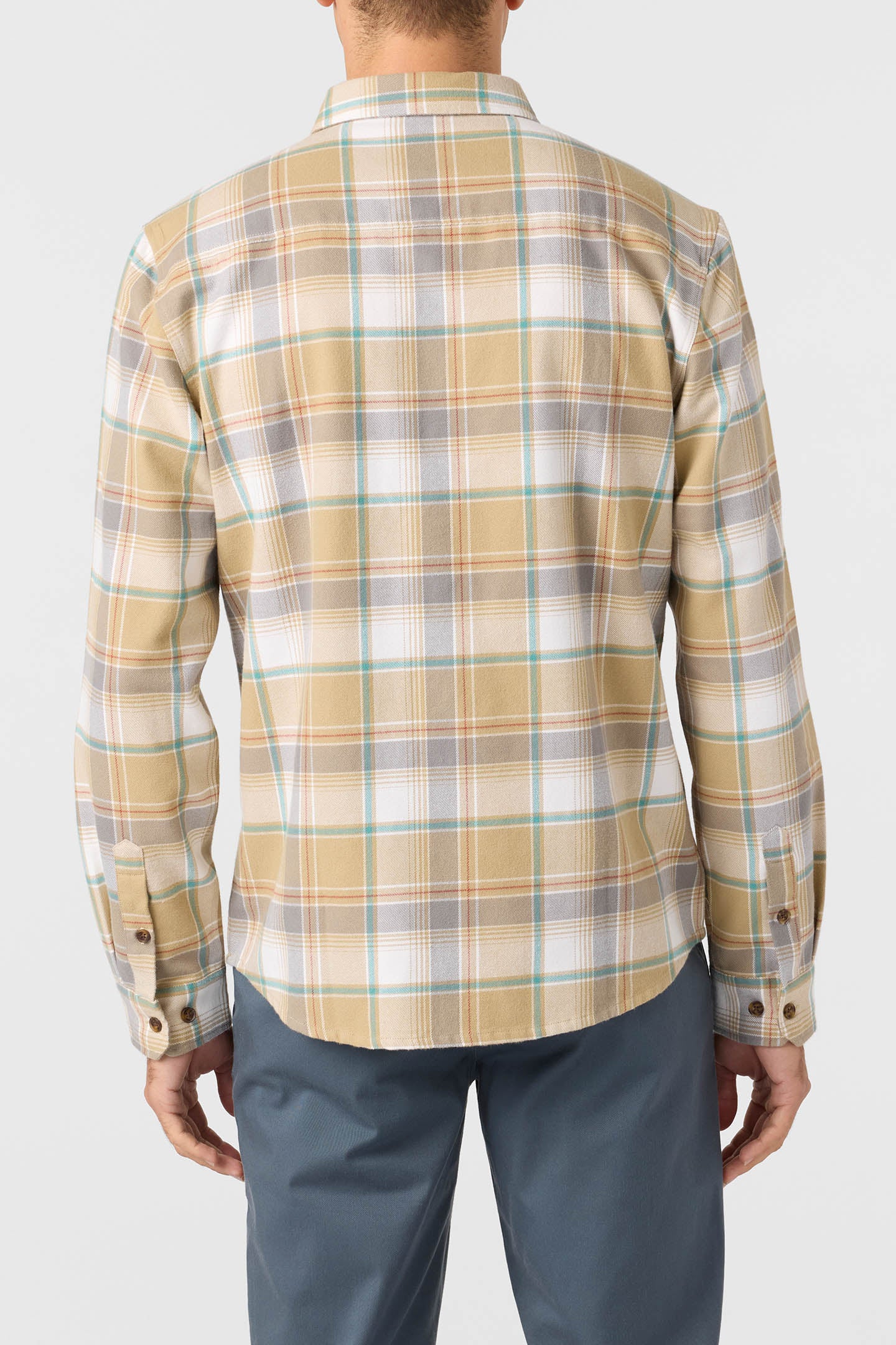 Winslow Plaid Flannel Standard Fit Long Sleeve Shirt - Image 5