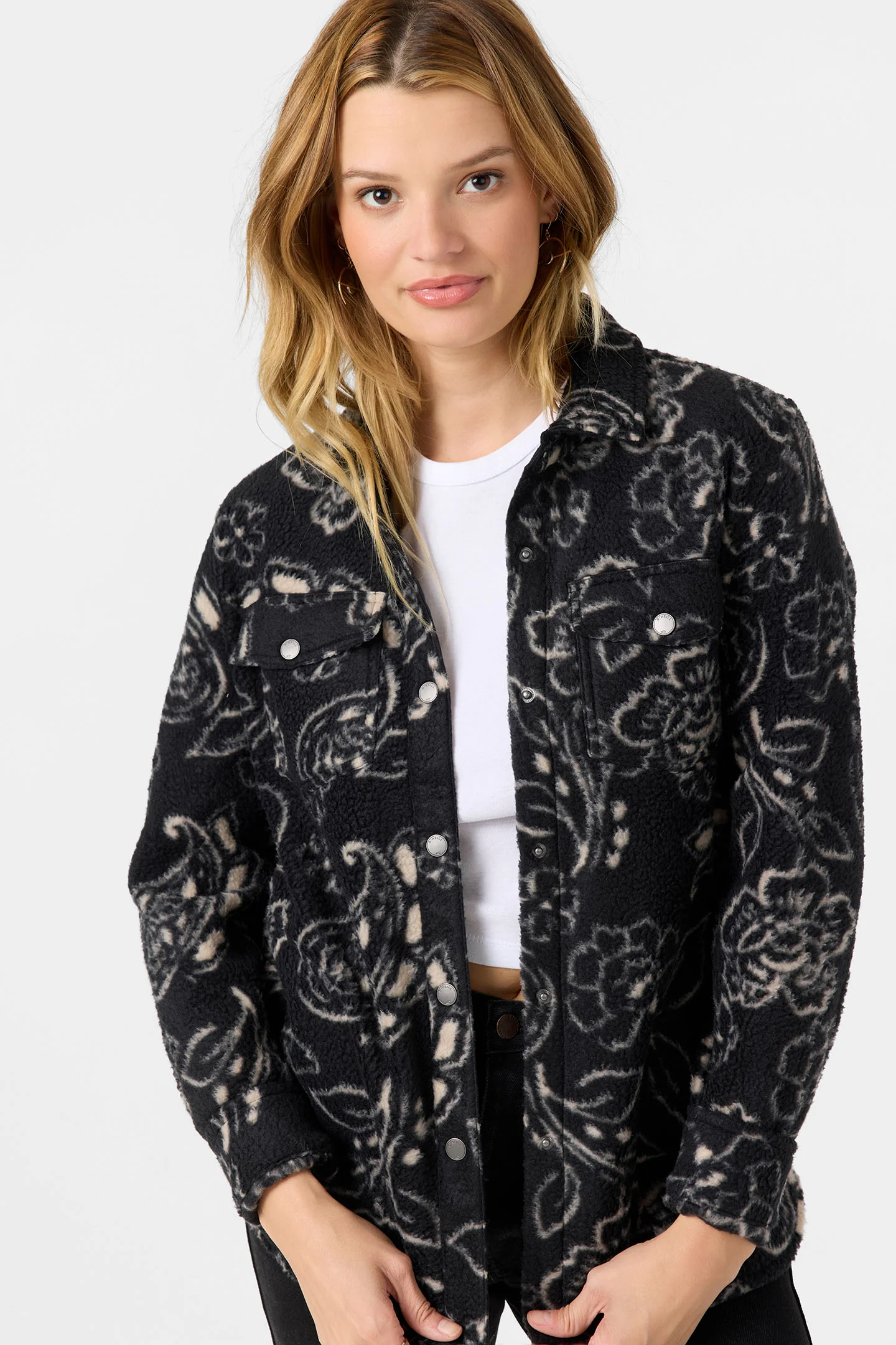 Zuma High Pile Long Sleeve Top - Image 4